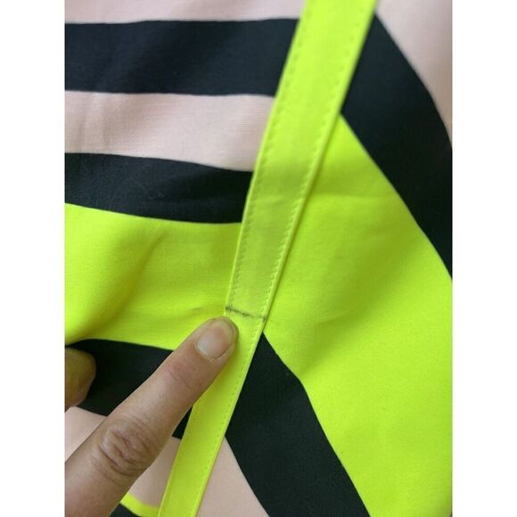 Ted Baker Candy Bar Striped Pencil Skirt Size 0 - Picture 14 of 14